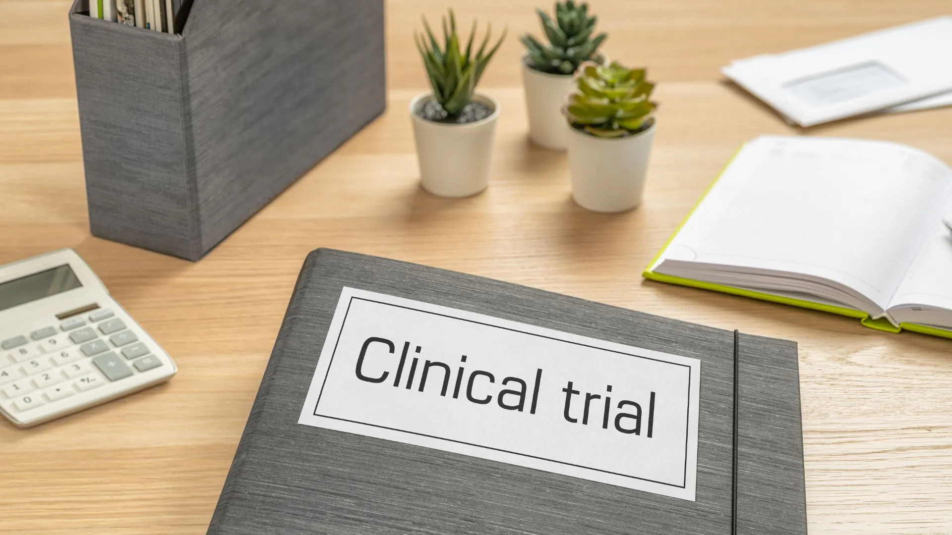 Clinical trial protocol under review