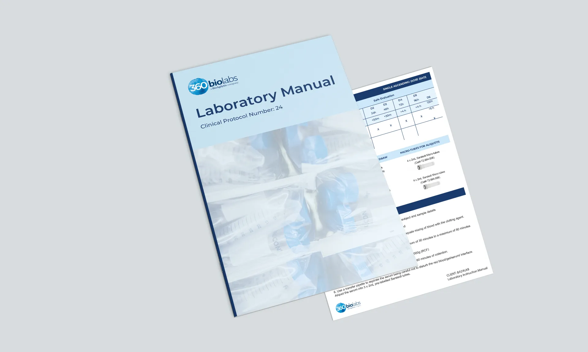 360biolabs laboratory manual example